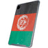 Afghanistan Flag Distressed iPad Pro 12.9in (2020) Clear Case
